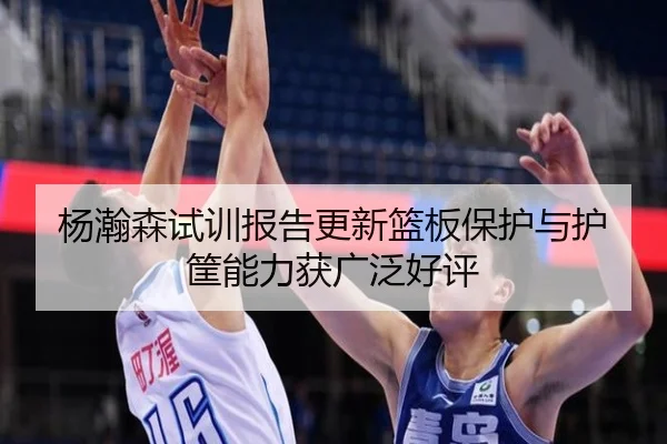 杨瀚森试训报告更新篮板保护与护筐能力获广泛好评